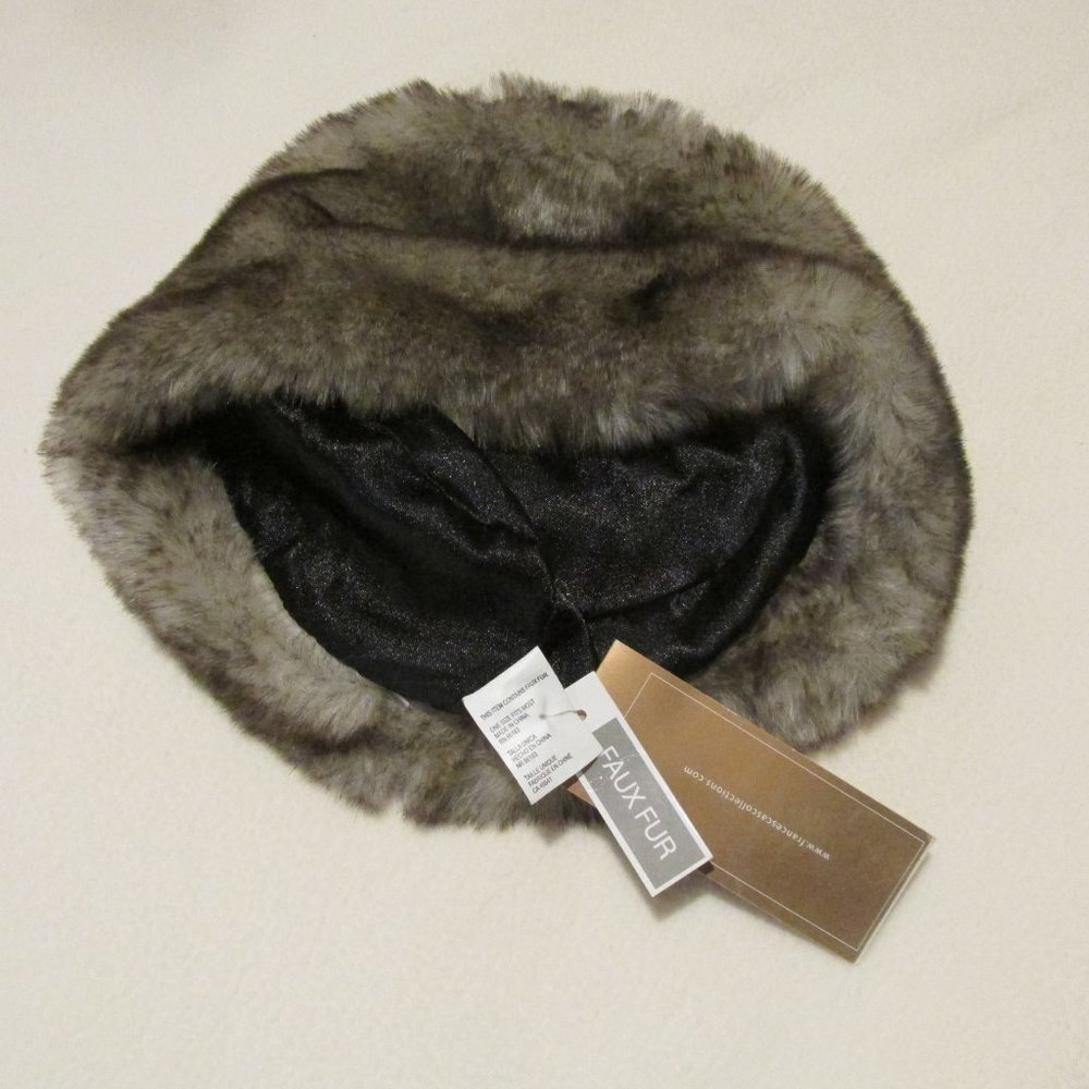 Francesca's Faux Fur Toque HAT